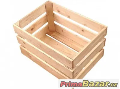 Prodám dřevěné hoblované bedýnky