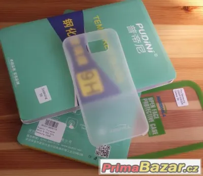 Samsung S6 Galaxy G920 Tvrzené sklo+Slim Silikonové pouzdro
