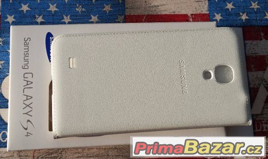 Samsung S4 i9505 Flip pouzdro Knížka BÍLÁ – fotografie 3