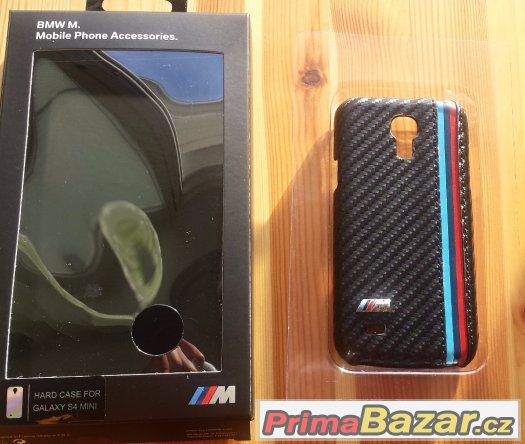 Samsung S4 mini BMW Pouzdro Carbon+Tvrzené Sklo – fotografie 2