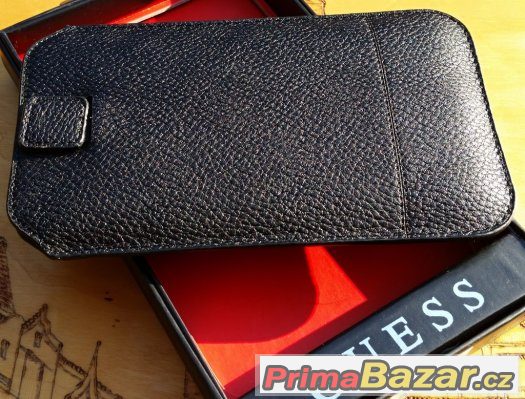 Universalní kožené pouzdro Guess pro telefony M – fotografie 2