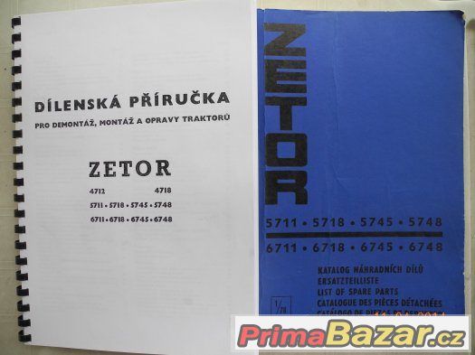 TECHICKÁ DOKUMENTACE - ZETOR. – fotografie 1