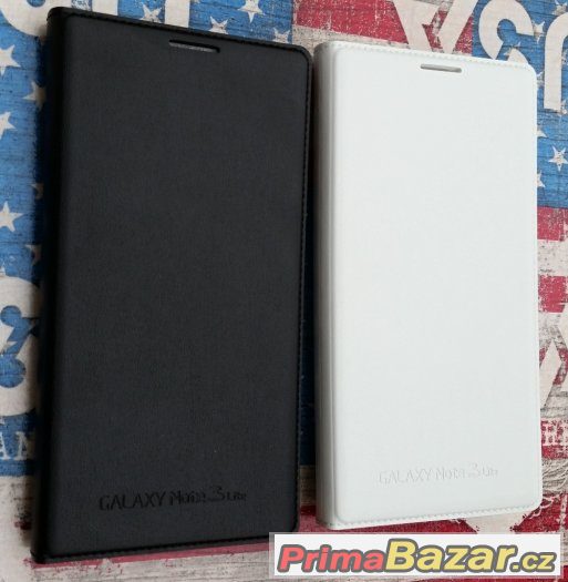 Samsung Note 3 neo N7505 - Flip Pouzdro Bílé – fotografie 4