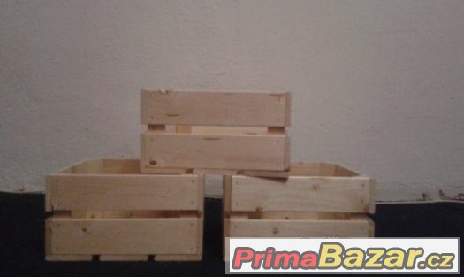 Dřevěná bedýnka 30x30x17 – fotografie 2