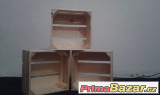 Dřevěná bedýnka 30x30x17 – fotografie 4
