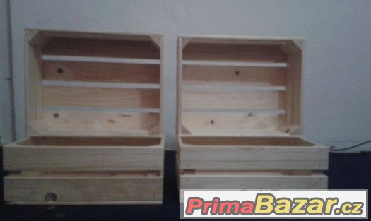 Dřevěná bedýnka 50x40x17 – fotografie 2