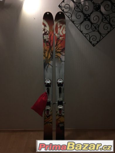 K2 back drop 183, skialp, freeride, marker tour F12, pasy – fotografie 1