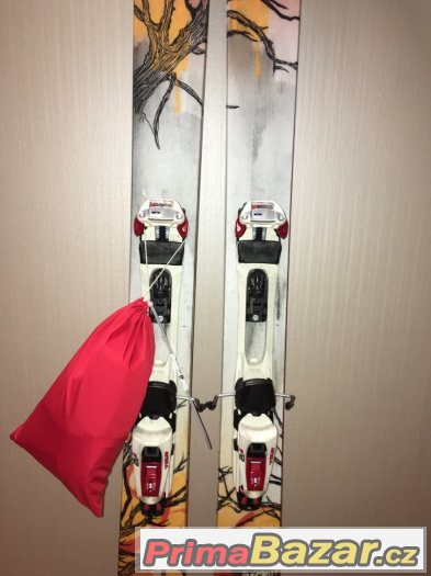 K2 back drop 183, skialp, freeride, marker tour F12, pasy – fotografie 3