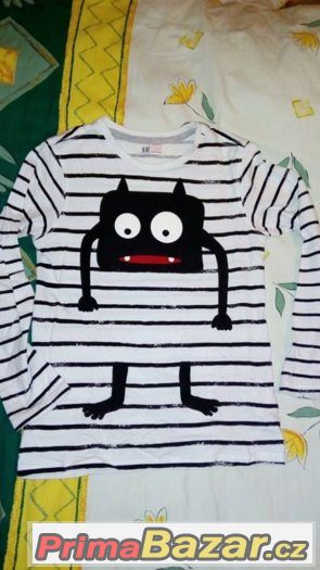 pekne triko H&M VEL.6-8 ROKU – fotografie 1