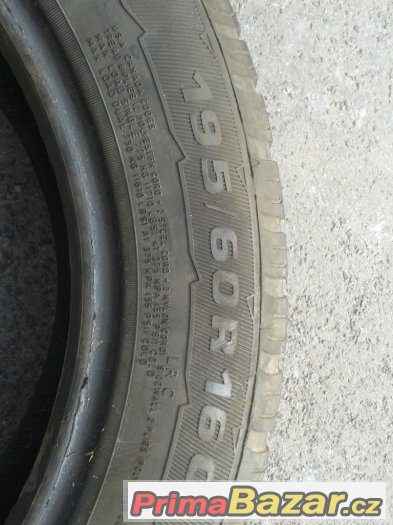 Letní pneu 195/60R16C GoodYear Cargo 4ks – fotografie 3