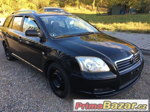 Toyota Avensis 2.0 D4D top stav Nové rozvody – fotografie 1