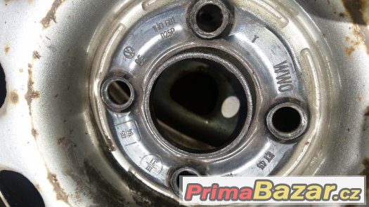 Disk ocel. VW Golf 3 6x14 ET45 1H0601025P original – fotografie 2
