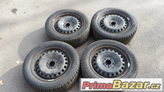 Zimní sada disky kola FORD 5x108 215/55 R16 – fotografie 1