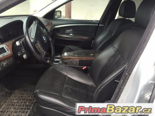 Kožený interier BMW E65 7er – fotografie 1