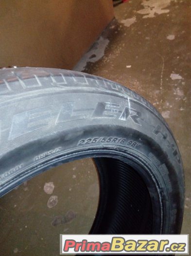 225/55 R18 Bridgestone 2kusy – fotografie 3