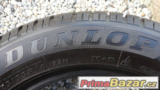 4x zimní pneumatiky Dunlop 225/55/R16 RunnFlat – fotografie 3