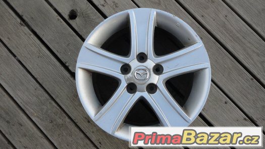 4x alu kola original Mazda R16 5x114,3 – fotografie 2
