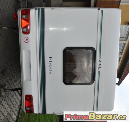 karavan ELDDIS Hurricane XL - 2-3 os., nádherný stav-PRODÁNO – fotografie 3