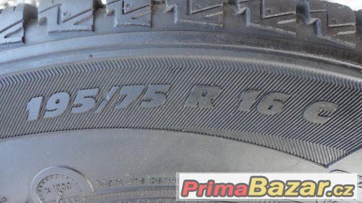 2x zimní pneumatiky Matador 195/75/R16 C zátěžové – fotografie 3