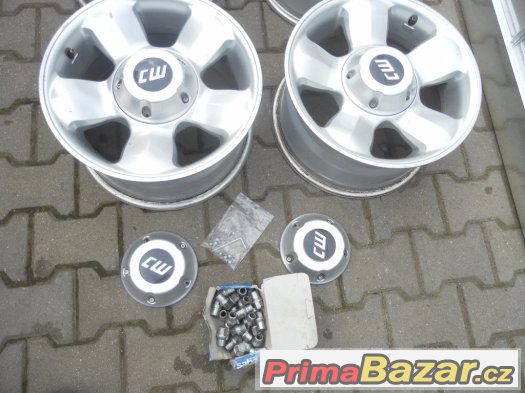 Prodám elektrony Borbet 16" na Off Road – fotografie 3