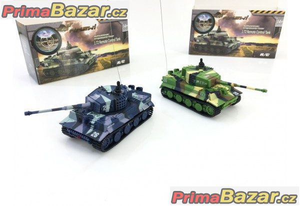 Dárek pro sourozence - 2x RC mini tank Tiger – fotografie 3