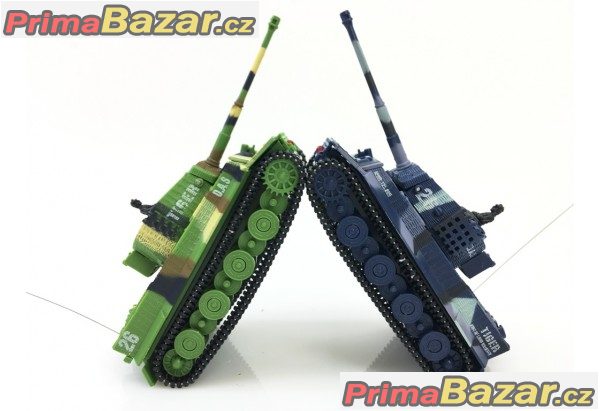 Dárek pro sourozence - 2x RC mini tank Tiger – fotografie 4