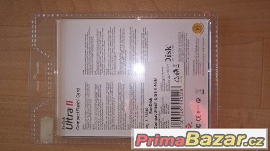 KARTA SANDISK CF 4GB ULTRA II – fotografie 2