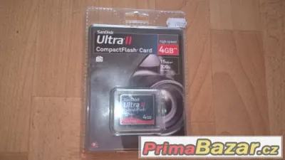 KARTA SANDISK CF 4GB ULTRA II