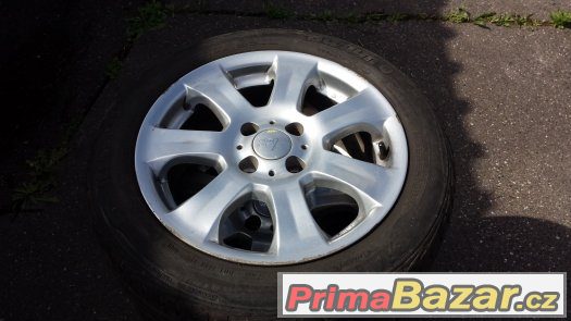 Al kola 15" 4 x 100 ET 38 střed 63 mm s pneu  4 kusy – fotografie 1