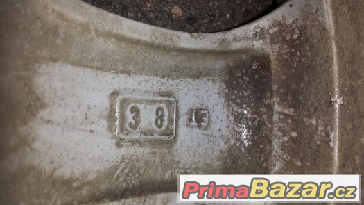 Al kola 15" 4 x 100 ET 38 střed 63 mm s pneu  4 kusy – fotografie 3