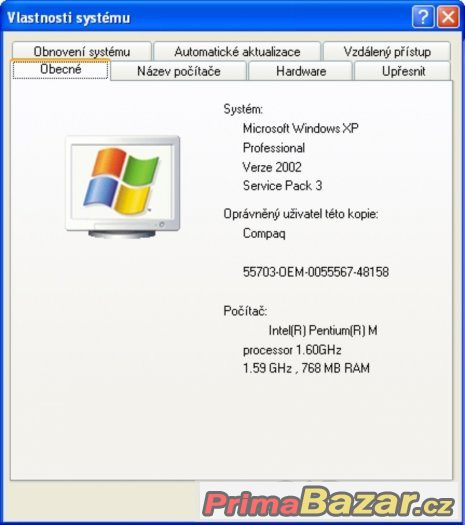 HP Compaq  nc8000 – fotografie 3