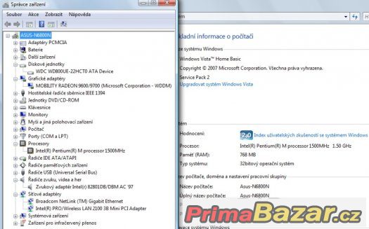 Asus M6800N – fotografie 3