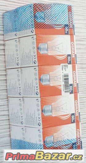 Žárovky klasické závit E27 60 W výrobce OSRAM – fotografie 2