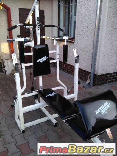 Kettler Sport zánovní posilovací lavice na bench top stav – fotografie 2