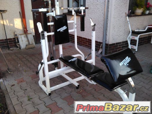 Kettler Sport zánovní posilovací lavice na bench top stav – fotografie 3