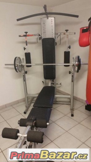 Kettler Classic zánovní posilovací lavice na bench top stav – fotografie 1