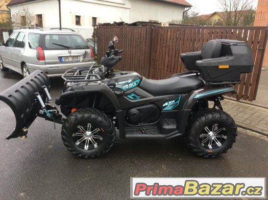 Journeyman Gladiátor X450 - A + Radlice + helma+ box – fotografie 2