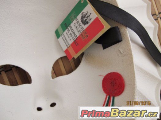 Prodám originální benátskou masku – fotografie 3
