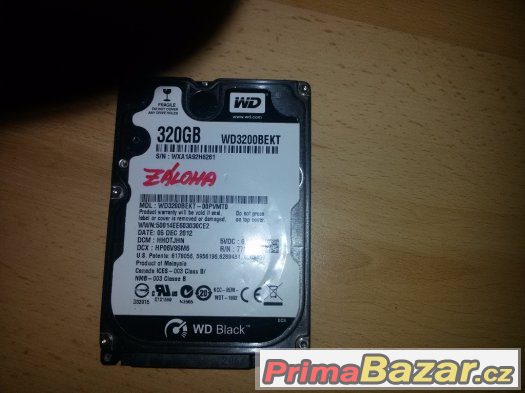 HDD WD 320GB – fotografie 1