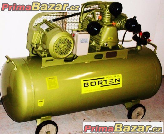 Vzduchový Kompresor 3 kW - 200 l 11 bar-nový – fotografie 1