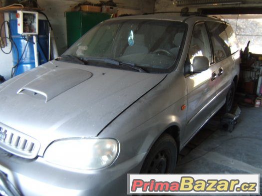 Kia Carnival 2,9 TDI,r.v.2001,STK 11/2017, 7mist – fotografie 1