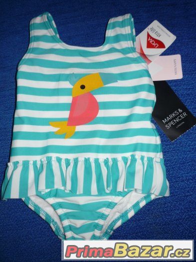 NOVÉ PLAVKY MARKS & SPENCER 0-3, 3-6MĚSÍCŮ – fotografie 1
