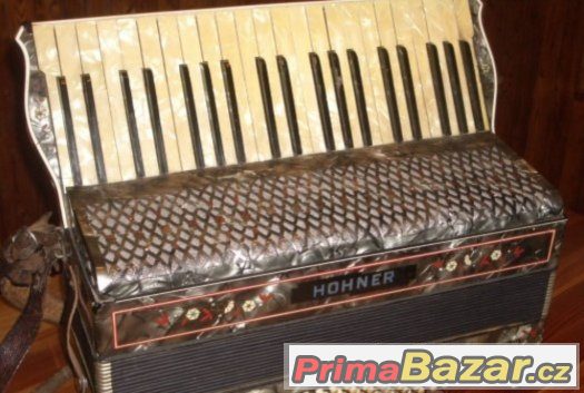 HARMONIKA HOHNER 120BASŮ   KRÁSNÝ ZVUK – fotografie 3