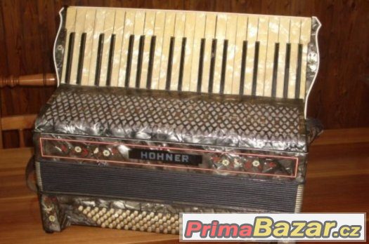 HARMONIKA HOHNER 120BASŮ   KRÁSNÝ ZVUK – fotografie 4