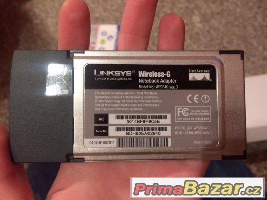 Notebook adaptér Wireless-G – fotografie 3