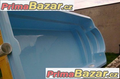 Laminátový bazén s PUR izolací – fotografie 1