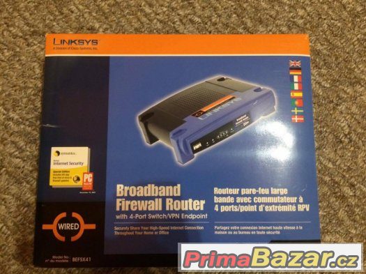 Wifi router Linksys – fotografie 2