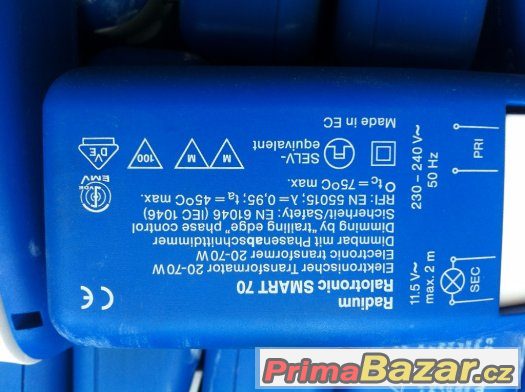 Trafo pro osvětlení Ralotronic SMART D 12V 70W – fotografie 2
