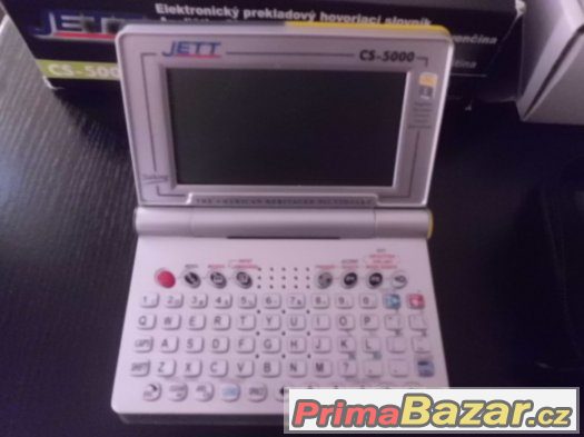 Elektronický překladový mluvící Slovník,JETT CS-5000 nepouži – fotografie 3
