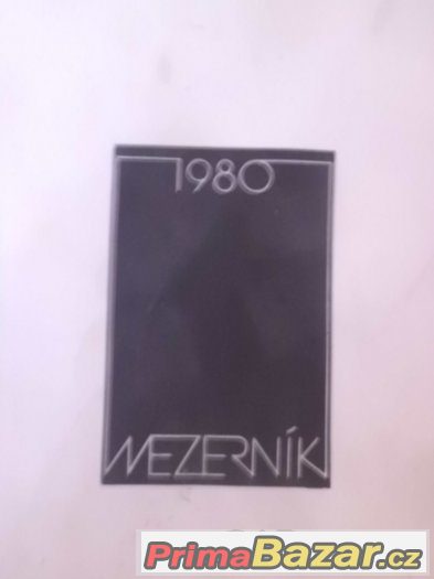 zajímavý umělecký starý kalendář - Mezerník 1980 – fotografie 2